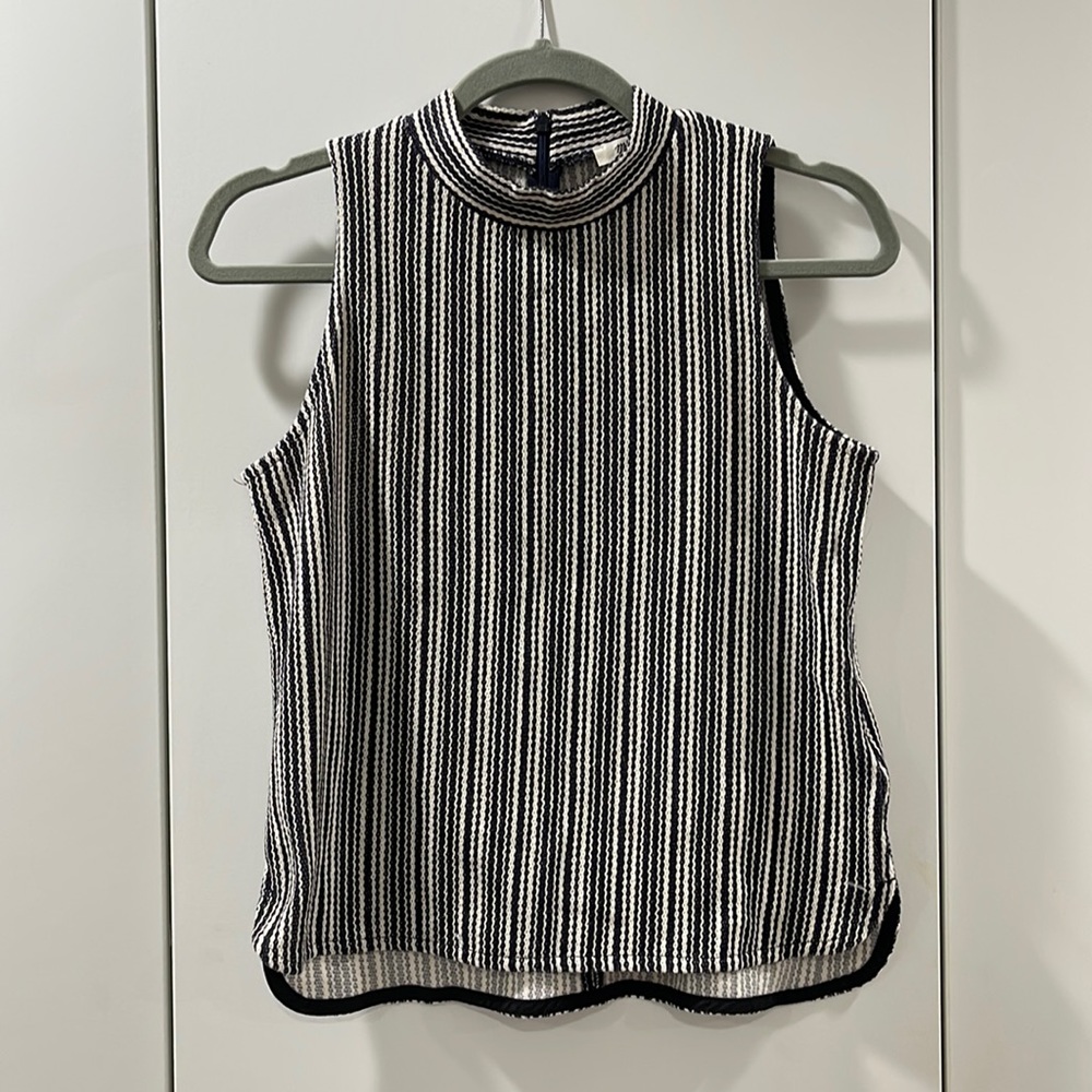 Madewell striped tank top
